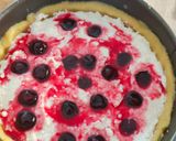 A picture of step 4 of Ricotta and Sour Cherry Crostata.