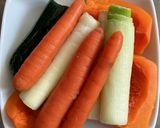 Foto del paso 1 de la receta: Puré de verduras y pollo