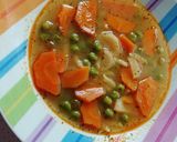 Zöldborsóleves recept fázis 4 fotója