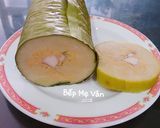 Hình bước làm 1 của món Bánh tét chiên ăn kèm dưa món