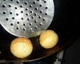 A picture of step 1 of Sev puri.