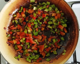 Foto del paso 2 de la receta: Quiche de salmón, verduras y queso de cabra