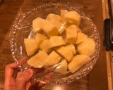Hình bước làm 1 của món Bánh mochi khoai tây phô mai kiểu Hokkaido