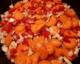 Foto del paso 7 de la receta: Pollo estofado en salsa de zanahorias