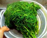 Foto langkah ke 2 dari resep Resep Gulai Santan Enak Daun Kenikir.