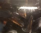 Brandy, garlic and butter mussels recipe step 4 photo