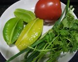 Hình bước làm 2 của món Canh ruốc khô nấu khế