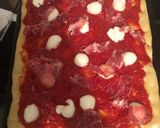 Une image de l'étape 5 de Pizza de la Nona de Sicile.