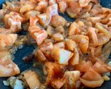 Foto del paso 3 de la receta Pasta con calamares y salsa picante