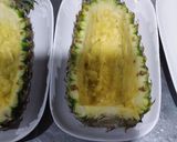 รูปขั้นตอนการทำที่ 7 ของ ไก่อบซอสในสับปะรด