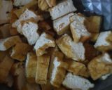 Foto langkah ke 2 dari resep Tahu terong santan pedas.