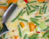 Foto langkah ke 4 dari resep Lodeh labu praktis bumbu iris.