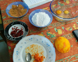 Foto del paso 1 de la receta: Magdalenas con arándanos, naranja, canela y semillas