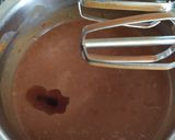 A picture of step 2 of Dark chocolate Cake.