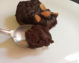 Foto del paso 5 de la receta: Pastel húmedo de choco-banana, sin harina, sin azúcar, sin lácteos, en microondas