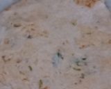 A picture of step 2 of Muli ka paratha.