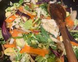 A picture of step 5 of Tofu & veg stir fry.