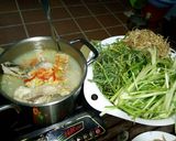 Hình bước làm 6 của món Lẩu cá lăng
