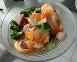 Foto langkah ke 4 dari resep Tumis Brokoli Tofu.