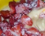 صورة لخطوة 2 من وصفة كيكة الفراوله🍓🍓 الهشة (بالجليز)