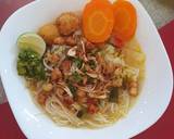 Soto Bihun Bening langkah memasak 7 foto