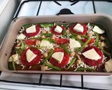 Foto del paso 5 de la receta: Pizza de verduras (masa de brócoli)