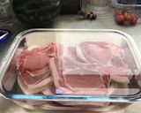A picture of step 2 of Brined Pork Chops.