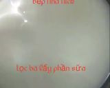 Hình bước làm 3 của món Ăn dặm: Đậu Hũ Yến Mạch Sốt Mít(bé 6m+)