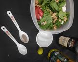A picture of step 1 of Watermelon & Feta salad.