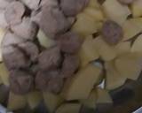 Aloo soyabean recipe step 3 photo