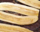 A picture of step 4 of Bananas foster.