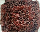 A picture of step 4 of Double Chocolate Eggless brownie 🤎.