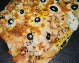 صورة لخطوة 7 من وصفة فطيرة وش بيتزا 😋🍕