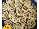 سينابون رولز بالعجينة اليابانية