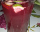 A picture of step 5 of Beetroot Sangria.