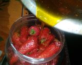 भरवां लाल मिर्च का अचार (bharwa lal mirch ka achar recipe in Hindi) रेसिपी चरण 3 फोटो