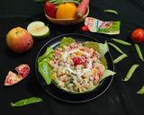 A picture of step 3 of Mix fruits and vegetables salad with hung curd.