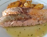 Foto del paso 5 de la receta Salmón a la sartén