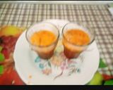 A picture of step 2 of Tasty yummy mango ice tea.