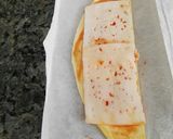 Foto del paso 4 de la receta Maxi empanadilla de lomo y queso de cabra