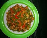 Foto langkah ke 6 dari resep Tumis buncis wortel tempe.