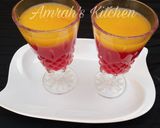 A picture of step 8 of Mango sunrise.