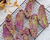 Foto langkah ke 24 dari resep Green Tea Taro Sourdough Bread.