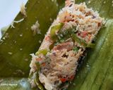 Foto langkah ke 3 dari resep Botok Udang Daun Kunyit.