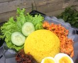 Foto langkah ke 4 dari resep Nasi kuning ricecooker.