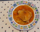 Foto del paso 2 de la receta: Pollo en salsa y verduras de aprovechamiento