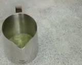 Avocado ice matcha latte langkah memasak 3 foto