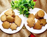 A picture of step 1 of Baked Meethi Tikiya Or Meetha khasta Or Meethi Matri.