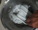 Foto langkah ke 2 dari resep Country Loaf Sourdough Bunga Telang.