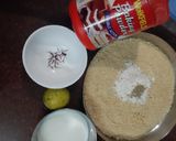 A picture of step 1 of Gulab Jamun.